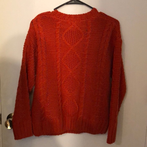 SOLD Soft Cable Knit Sweater - Picture 6 of 7